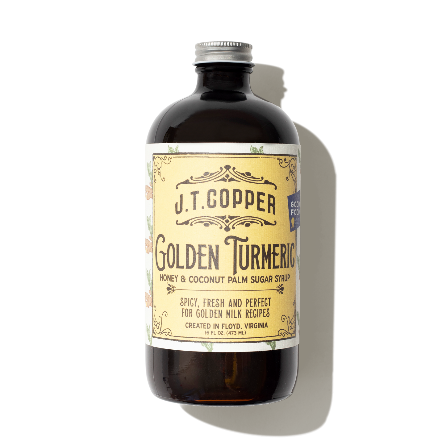 Golden Turmeric Syrup - 16oz